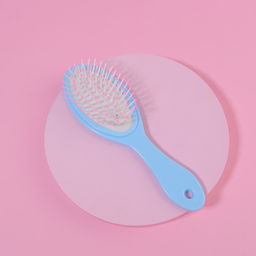 Цена за 2 шт. Расчёска массажная, 5.5×17.5 см, рисунок МИКС