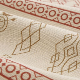 Коврик SL Home Cotton, 60180 см, красный, молочный, хлопок 50% - Sima-land home фото 8