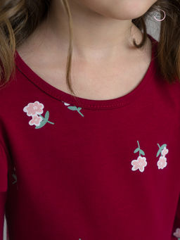 Платье Фея лютики бордо - Sovalina фото 21