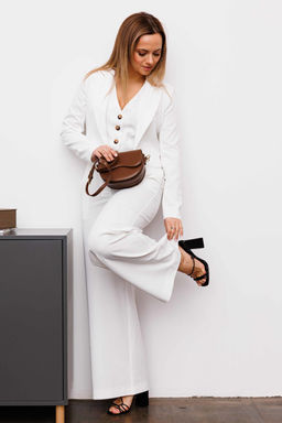 Жакет AURA 1097-164 молочный  фото 2