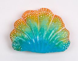 Заготовка для декорирования Love2art PAM-106 ракушка папье-маше 8.3 х 6.3 х 2.5 см 2 шт СК/Распродажа  фото 3