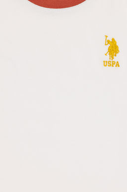 Футболка цвета экрю для мальчика - U.s. polo assn фото 14