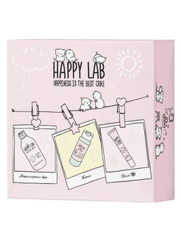 Happy Lab Набор средств для ухода за кожей лица Face Care: Мицеллярная вода, тоник, крем для век, 300 мл, 150 мл, 20 мл