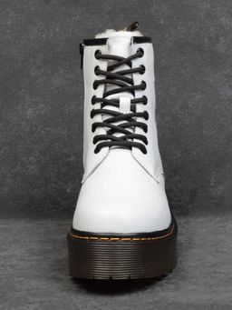 04-15265001 WHITE Ботинки зимние женские (натуральная кожа, натуральный мех) - Фабричный китай фото 9