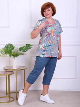 IV-CAPRIZ Рандеву - костюм джинса  фото 3