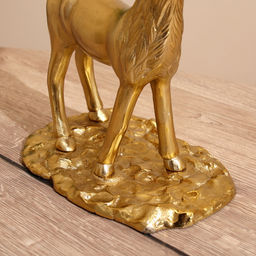 Подсвечник на 6 свечей «Олень», 23×28×41 см, алюминий