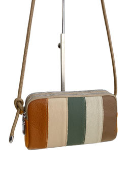 Женская сумка из натуральной кожи, цвет мультицвет