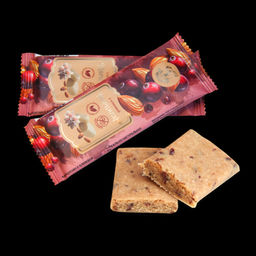 Марципан с клюквой