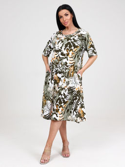 874 ПЛАТЬЕ ЖЕНСКОЕ (Хаки)