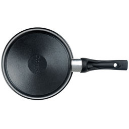 Сковорода с антипригарным покрытием д20см Классик, h5,1см, s0,38см, ручка из термостойкого пластика, стеклянная крышка с пароотводом, подарочная упаковка (Россия) - Домашняя мода фото 4