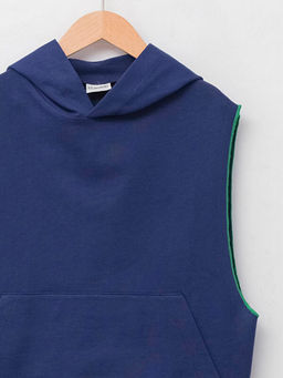 Kap??onlu Bask?l? Erkek ?ocuk Sweatshirt - Waikiki фото 3