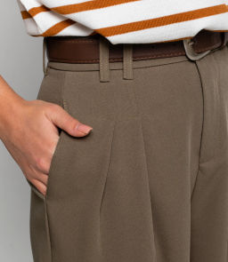 Брюки #КТ25933 (1), хаки - Dommod фото 5