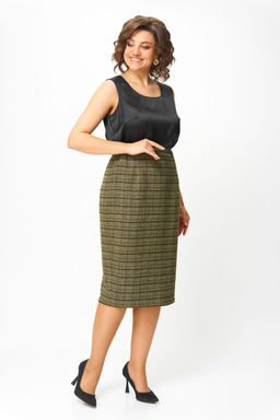 Костюм Anastasia Mak 1214а зеленый фото 3