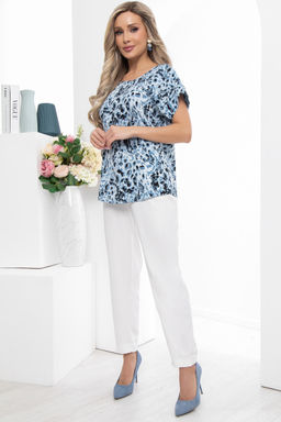 Блуза Триша (блю) Б5832 - Lt collection фото 7