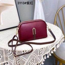 Женская сумка из искусственной кожи, цвет бордовый