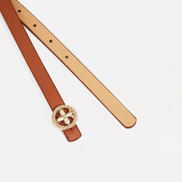 Ремень женский, ширина 1.4 см, пряжка металл, цвет бежевый - Simaland фото 2