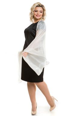 Платье 1211 черный - Novita фото 3