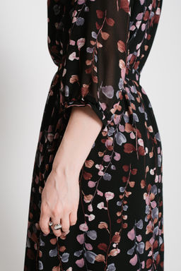 шифон+трикотаж Платье - Prima linea фото 12