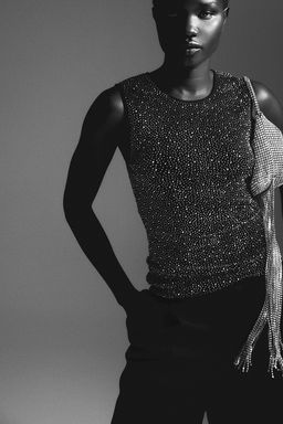 Top con strass - H&m фото 3