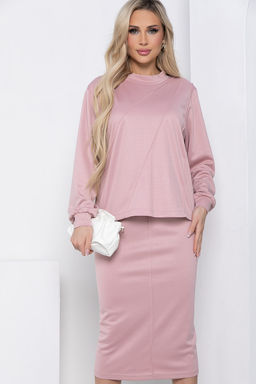 Юбка макси (пыльная роза) Ю8579 - Lt collection фото 4