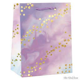 Цена за 12 шт. Пакет подарочный 18x23x10см / 3350M /уп 12/720/