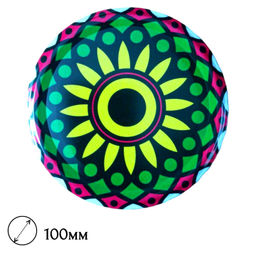 10шт. Крышка "твист-офф" d100мм (литография) "Летний муар" (Воронеж)