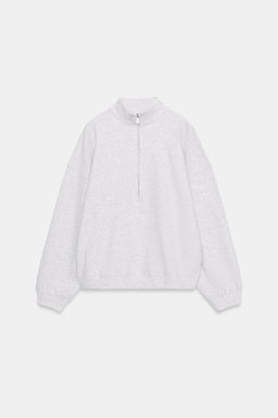 SUDADERA CREMALLERA / Gris vigor? - Zara фото 4