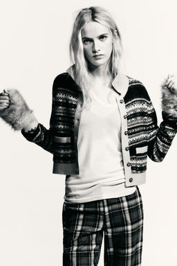 JACQUARD CARDIGAN - Zara фото 6