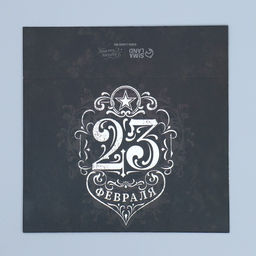 Цена за 5 шт. Коробка кондитерская, упаковка, «23 февраля», 20×15×5 см