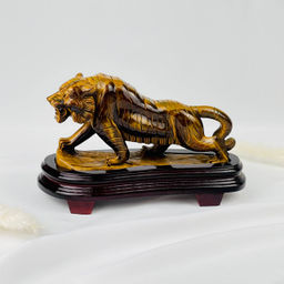 Тигр из камня Тигровый глаз