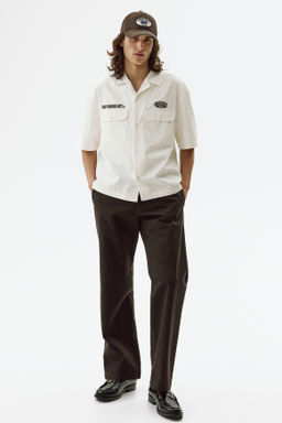 Camisa cargo de manga corta Relaxed Fit - H&m фото 5