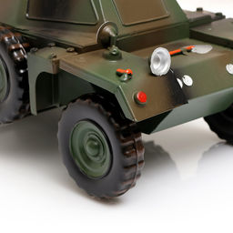 Фигурка металл, держатель для бутылки «Броневик»