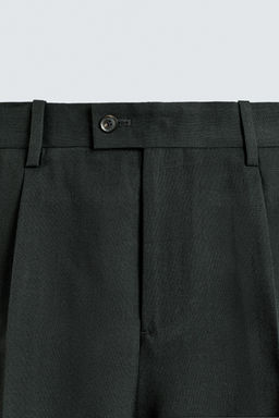 WOOL BLEND SUIT TROUSERS - Zara фото 7