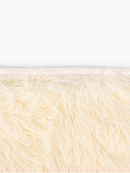 Ковер с ворсом «Этель», 50×80 см, цвет молочный