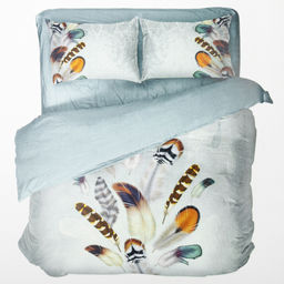 4512-БЧ КПБ Евро сатин "Жар-птица"рис."D976/12-4609"