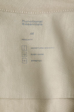 Camisa en mezcla de lino Easy Care Regular Fit - H&m фото 7