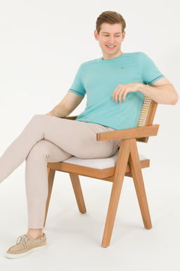 U. S. Polo Assn Мужской мятный трикотаж с круглым вырезом - U.s. polo assn фото 3