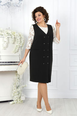 Сарафан Ninele 7443 черный фото 2