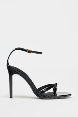 HIGH-HEEL BUCKLE SANDALS - Zara фото 2