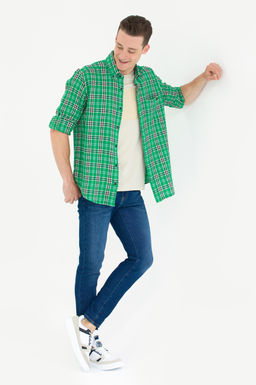 U. S. Polo Assn Мужская зеленая рубашка Lumberjack - U.s. polo assn фото 4