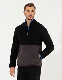 Siyah Regular Fit Sweatshirt - Pierre cardin фото 4