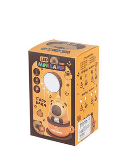 Ночник "Капибара в чашке" 8хLED 3Вт 5V USB АКБ 2 режима 9,5х9,5х28,5 см