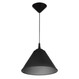 Подвес «Конус» BR 00268, 1×15 Вт, Е27, чёрный/дымчатый, 25×25×15 см