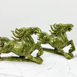 Статуэтка резная Конь из Змеевика - Радуга самоцветов фото 3