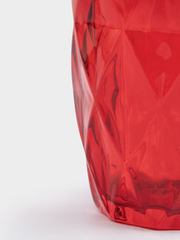Стакан, 10 см, 270 мл, стекло, красный, Diamond color - Anna lafarg фото 5