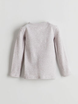 Bisiklet Yaka Fitilli Erkek Bebek Pijama ?st