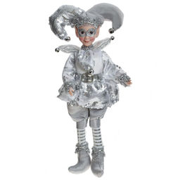 Игрушка набивная "Клоун", L12 W5 H26 см, 2в.