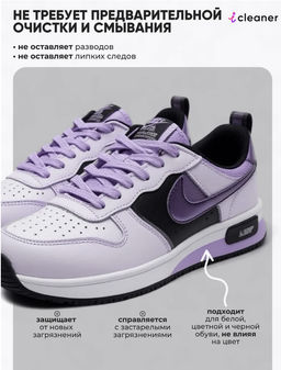 iСleaner Пенный очиститель Sole-White 150 ml - Icleaner фото 13