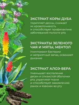 Зубная паста Комплексный уход Эвкалипт - Siberina фото 8