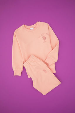 K_z _ocuk Somon Pijama Tak_m_ Sepette S_rpriz _ndirim - U.s. polo assn фото 11